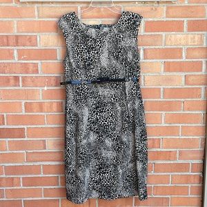 Marvin Richards Black and Cream Dress